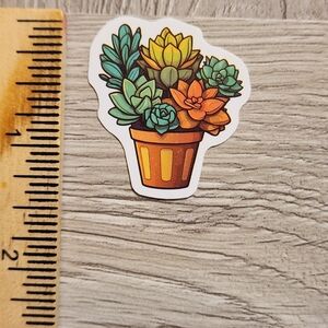 10/$10 Succulent Plant Sticker Gardening Cacti Grow